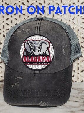 Alabama Iron on Patch